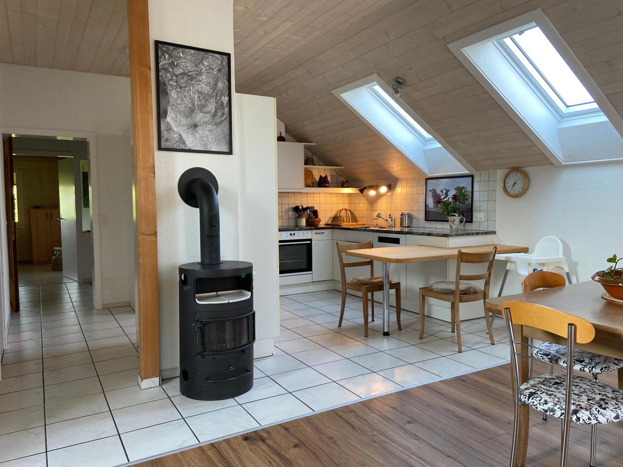 Naturnahe Familienwohnung Ruschegg 외부 사진