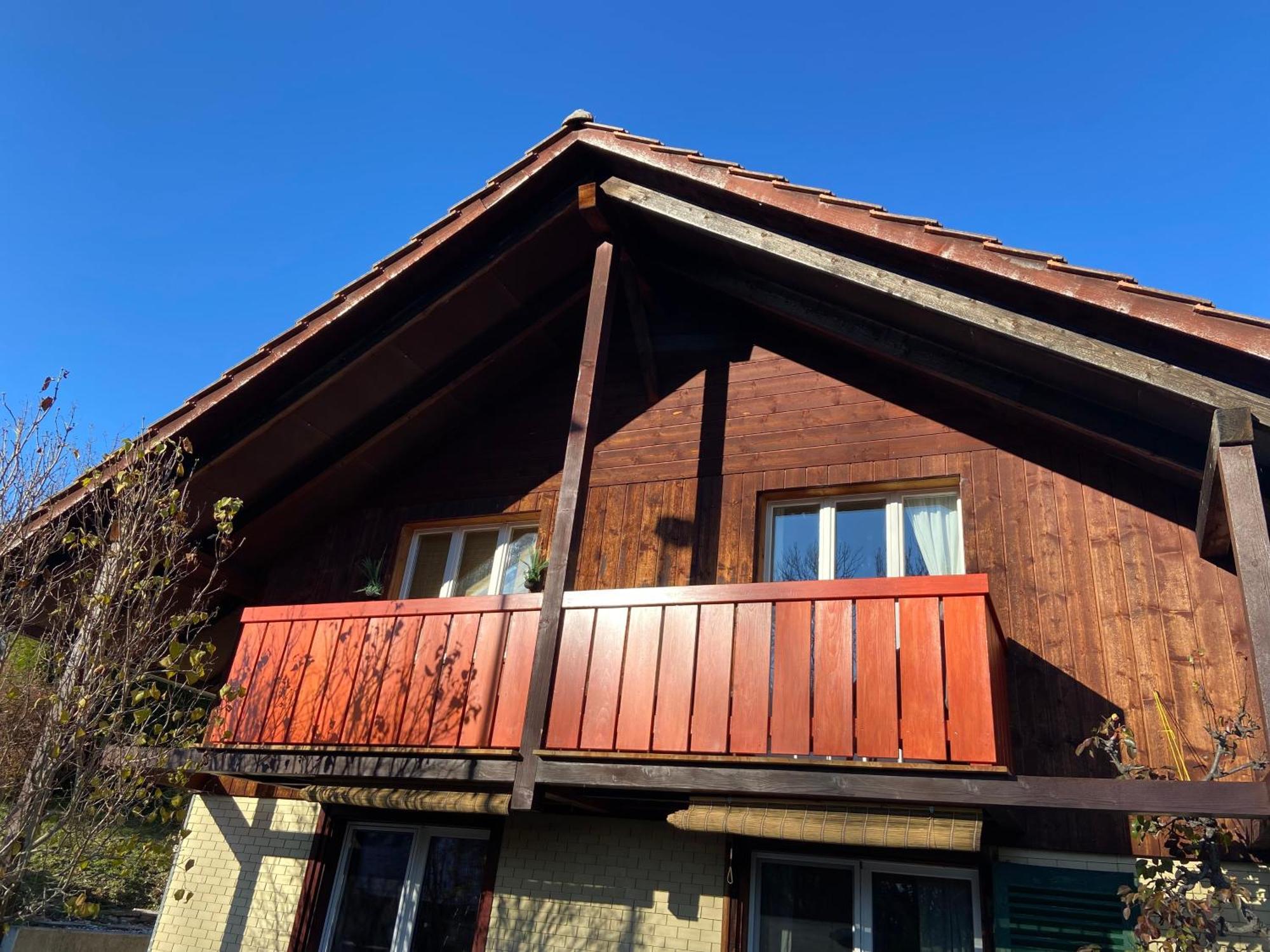 Naturnahe Familienwohnung Ruschegg 외부 사진