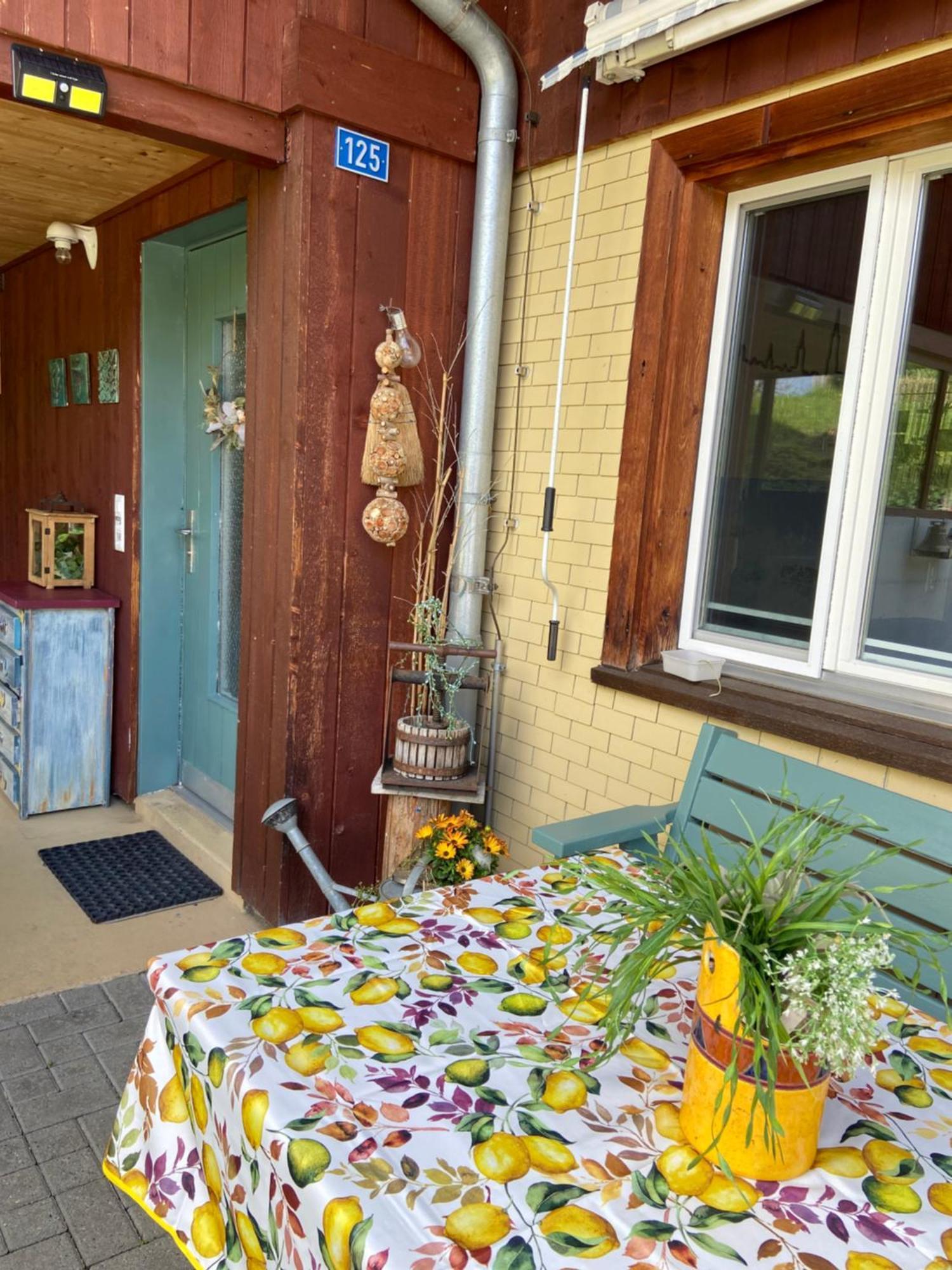 Naturnahe Familienwohnung Ruschegg 외부 사진
